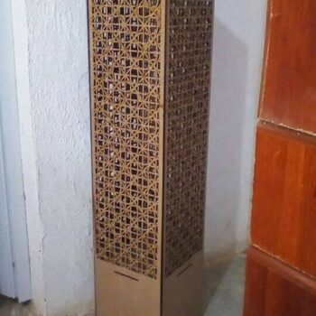 Intra απο ξύλο plywood 3mm-4mm πάχος - Abajour De chão Δίασταση 30x30 cm Intraeaxys-eoxmkq7z - Image 1