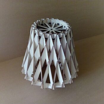 Intra απο ξύλο plywood 3mm-4mm πάχος - Lampa Brilliant x3 Δίασταση 30x30 cm Intraeaxys-91j45g1m - Image 1