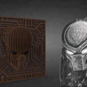 Intra απο ξύλο plywood 3mm-4mm πάχος - Αρπακτικό Δίασταση 30x30 cm Intraeaxys-67wy5lo2