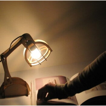 Intra απο ξύλο plywood 3mm-4mm πάχος - Φωτιστικό βραχίονα Δίασταση 30x30 cm Intraeaxys-d1lwqg7m - Image 1