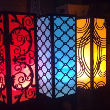 Intra απο ξύλο plywood 3mm-4mm πάχος - Nochniki Δίασταση 30x30 cm Intraeaxys-ro63wqox - Image 1