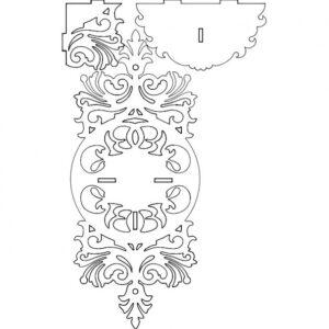 Intra απο ξύλο plywood 3mm-4mm πάχος - Polochka Gryphan 2 Δίασταση 30x30 cm Intraeaxys-51rjpro6