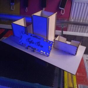 Intra απο ξύλο plywood 3mm-4mm πάχος - Σετ Kalemlik Δίασταση 30x30 cm Intraeaxys-qomyw8o3