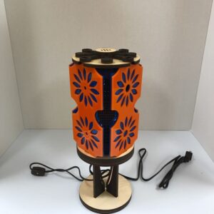 Intra απο ξύλο plywood 3mm-4mm πάχος - Σχέδια δρομολογητή CNC Laser Color With Shadows Δίασταση 30x30 cm Intraeaxys-zo95n41k