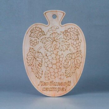 Intra απο ξύλο plywood 3mm-4mm πάχος - виноград Δίασταση 30x30 cm Intraeaxys-eo00w9og - Image 1