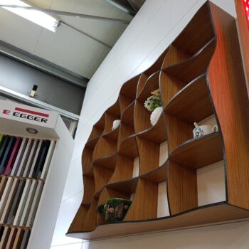 Intra απο ξύλο plywood 3mm-4mm πάχος - Ράφια κυμάτων Δίασταση 30x30 cm Intraeaxys-67wn6l72 - Image 1