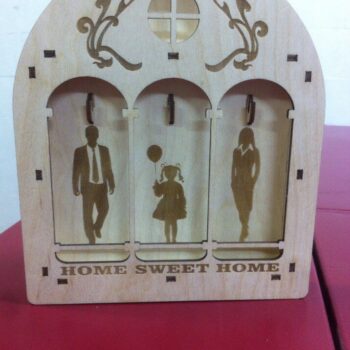 Intra απο ξύλο plywood 3mm-4mm πάχος - Delovaya Klyuchnitsa Δίασταση 30x30 cm Intraeaxys-67wn2l72 - Image 1