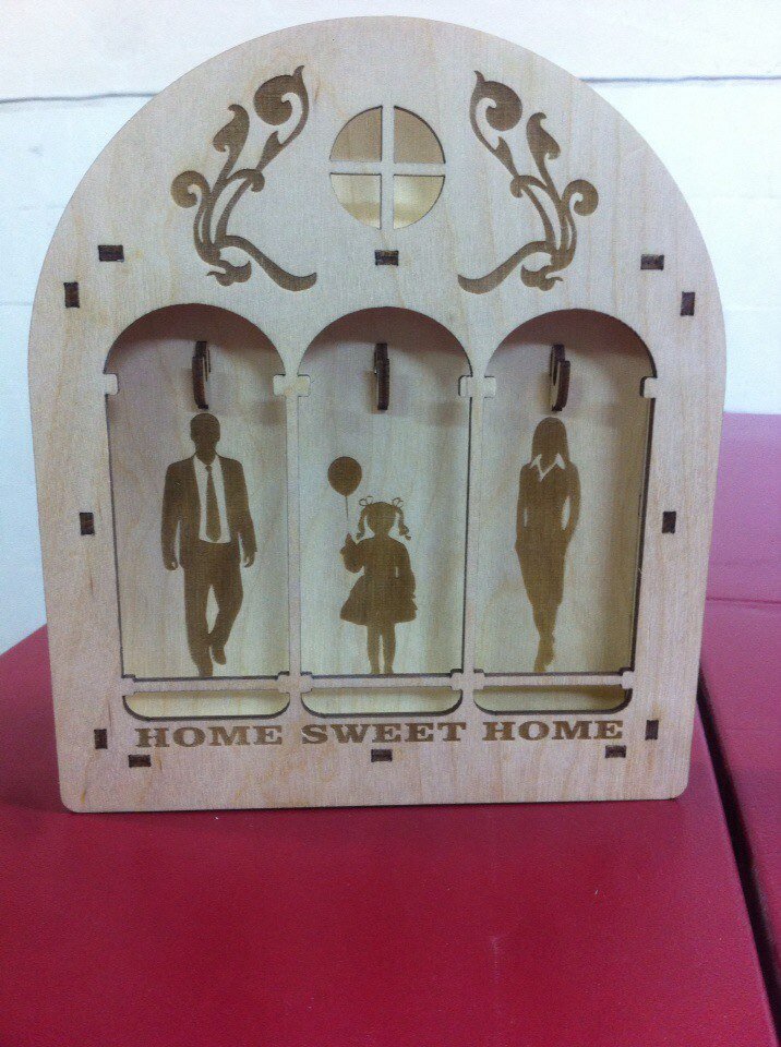 Intra απο ξύλο plywood 3mm-4mm πάχος - Delovaya Klyuchnitsa Δίασταση 30x30 cm Intraeaxys-67wn2l72