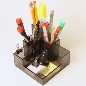 Intra απο ξύλο plywood 3mm-4mm πάχος - Λογισμικό Sliced ​​Desk Tidy Δίασταση 30x30 cm Intraeaxys-voqe0qo2