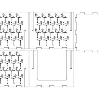 Intra απο ξύλο plywood 3mm-4mm πάχος - Bloknot Yeni Δίασταση 30x30 cm Intraeaxys-eo00p0og - Image 1