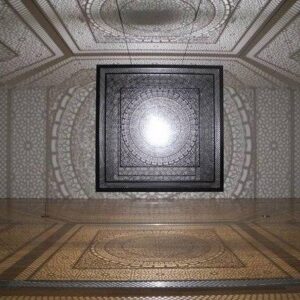 Intra απο ξύλο plywood 3mm-4mm πάχος - Λάμπα Δίασταση 30x30 cm Intraeaxys-eo2lnm78