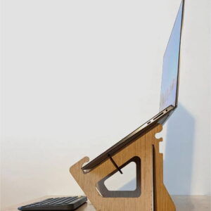 Intra απο ξύλο plywood 3mm-4mm πάχος - Εργονομική βάση φορητού υπολογιστή Δίασταση 30x30 cm Intraeaxys-e1gk0exo