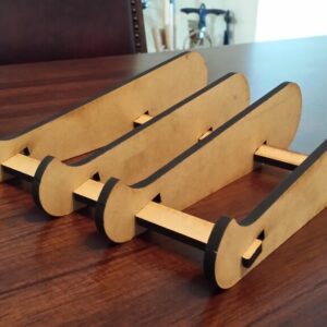 Intra απο ξύλο plywood 3mm-4mm πάχος - Ξύλινη βάση φορητού υπολογιστή Δίασταση 30x30 cm Intraeaxys-voq286do