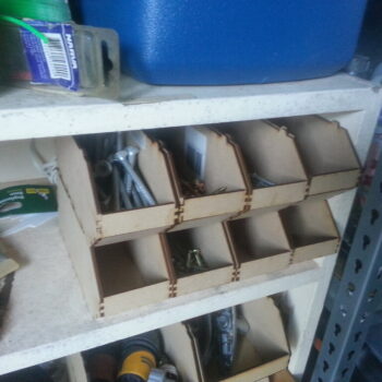 Intra απο ξύλο plywood 3mm-4mm πάχος - Linbin Narrow Stackable 3mm Δίασταση 30x30 cm Intraeaxys-yon0nr27 - Image 3