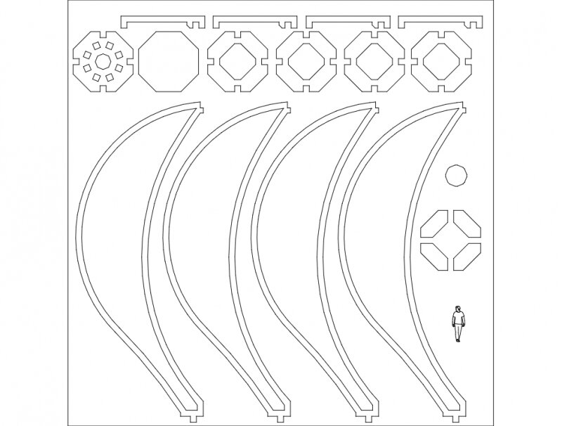 Intra απο ξύλο plywood 3mm-4mm πάχος - Μπαλόνι 3d Δίασταση 30x30 cm Intraeaxys-pokdq31j