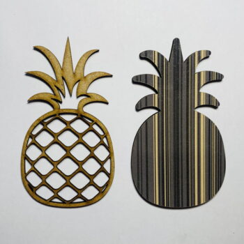 Intra απο ξύλο plywood 3mm-4mm πάχος - Πολυεπίπεδη διακόσμηση από ξύλο ανανά Δίασταση 30x30 cm Intraeaxys-r7vmlj67 - Image 3