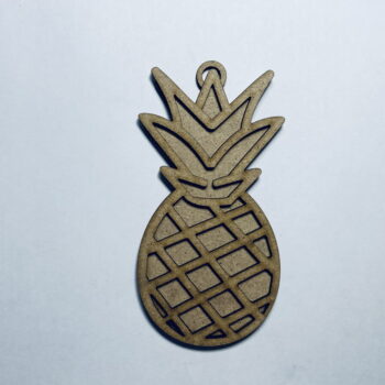 Intra απο ξύλο plywood 3mm-4mm πάχος - Σχήμα με στρώσεις ανανά για Κρεμάστρα πόρτας χειροτεχνίας Δίασταση 30x30 cm Intraeaxys-voq20ydo - Image 4