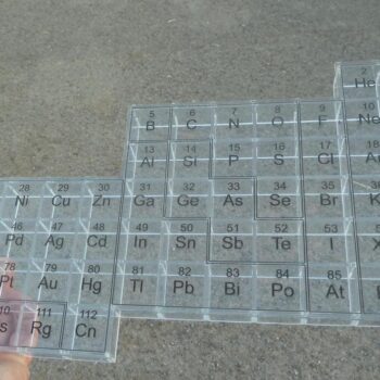 Intra απο ξύλο plywood 3mm-4mm πάχος - Ράφια περιοδικού πίνακα Δίασταση 30x30 cm Intraeaxys-m1d6x5e7 - Image 3