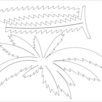 Intra απο ξύλο plywood 3mm-4mm πάχος - Φοίνικας 1 Δίασταση 30x30 cm Intraeaxys-r7vyll7d - Image 1