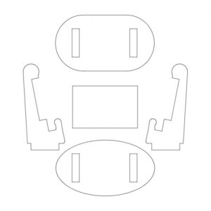 Intra απο ξύλο plywood 3mm-4mm πάχος - Κάτοχος κάρτας Δίασταση 30x30 cm Intraeaxys-e1gqj8ol