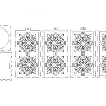 Intra απο ξύλο plywood 3mm-4mm πάχος - Διακόσμηση Δίασταση 30x30 cm Intraeaxys-qomdnpo3 - Image 1