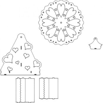 Intra απο ξύλο plywood 3mm-4mm πάχος - R Δίασταση 30x30 cm Intraeaxys-p7ye251q - Image 1