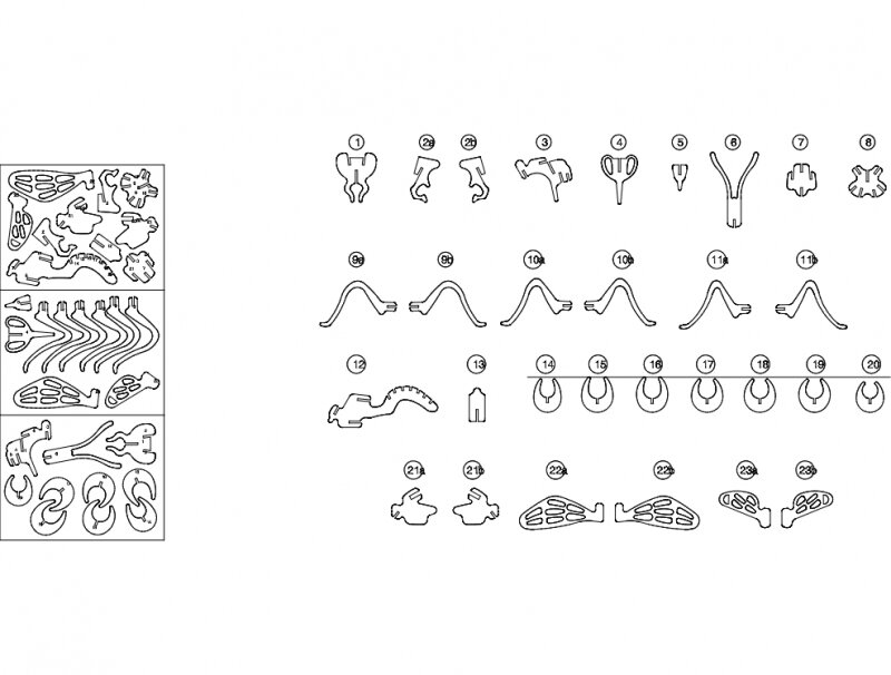 Intra απο ξύλο plywood 3mm-4mm πάχος - sinek-biene-3mm Δίασταση 30x30 cm Intraeaxys-pokdpd1j