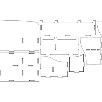 Intra απο ξύλο plywood 3mm-4mm πάχος - Menaj Δίασταση 30x30 cm Intraeaxys-voqv3d12 - Image 1