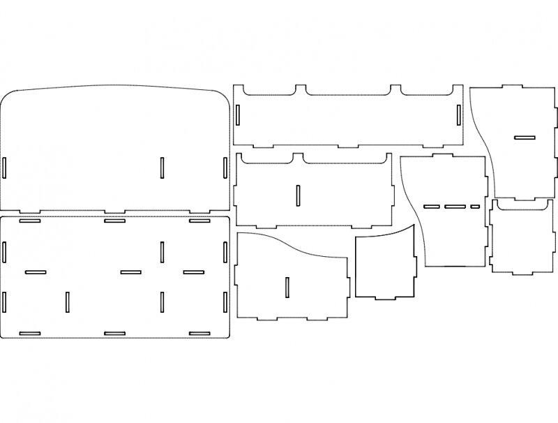 Intra απο ξύλο plywood 3mm-4mm πάχος - Menaj Δίασταση 30x30 cm Intraeaxys-voqv3d12