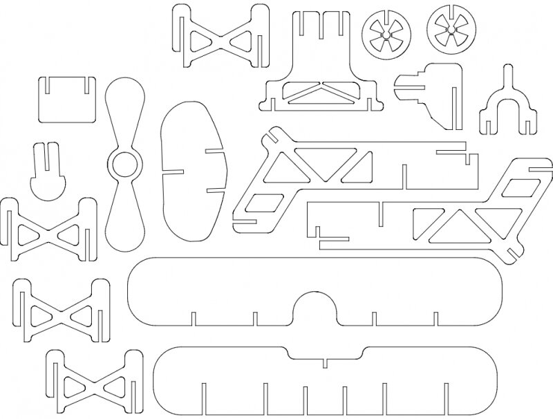 Intra απο ξύλο plywood 3mm-4mm πάχος - Σαμόλοτ Δίασταση 30x30 cm Intraeaxys-eo2mg618