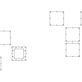 Intra απο ξύλο plywood 3mm-4mm πάχος - Boca Do Exastor Δίασταση 30x30 cm Intraeaxys-d1ldrpom - Image 1