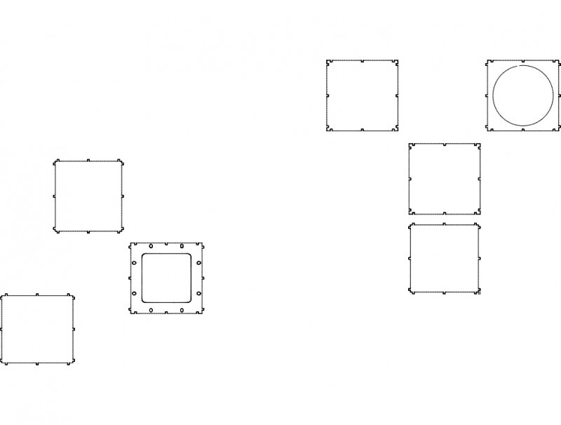 Intra απο ξύλο plywood 3mm-4mm πάχος - Boca Do Exastor Δίασταση 30x30 cm Intraeaxys-d1ldrpom