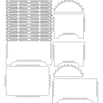 Intra απο ξύλο plywood 3mm-4mm πάχος - Bau Δίασταση 30x30 cm Intraeaxys-078egj75 - Image 1