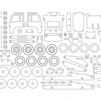 Intra απο ξύλο plywood 3mm-4mm πάχος - Cherry Picker 4,75mm Δίασταση 30x30 cm Intraeaxys-075m33oz - Image 1