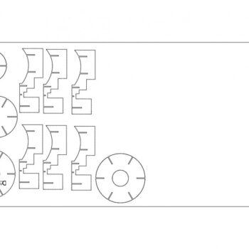 Intra απο ξύλο plywood 3mm-4mm πάχος - Λάμπα Lari Δίασταση 30x30 cm Intraeaxys-lopl461w - Image 1