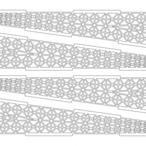 Intra απο ξύλο plywood 3mm-4mm πάχος - Effil Tower μέρος 3 Δίασταση 30x30 cm Intraeaxys-91jlmg7m