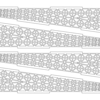 Intra απο ξύλο plywood 3mm-4mm πάχος - Effil Tower μέρος 3 Δίασταση 30x30 cm Intraeaxys-91jlmg7m - Image 1