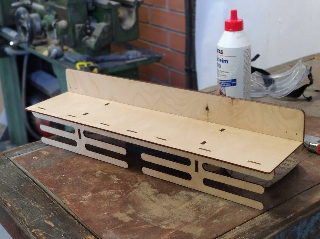 Intra απο ξύλο plywood 3mm-4mm πάχος - Ξύλινη θήκη μεταλλίων κρεμάστρα ράφι με ράφι Δίασταση 30x30 cm Intraeaxys-d1lv0lzo