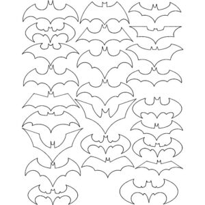 Intra απο ξύλο plywood 3mm-4mm πάχος - Λογότυπο Batman Δίασταση 30x30 cm Intraeaxys-6o3krr1n