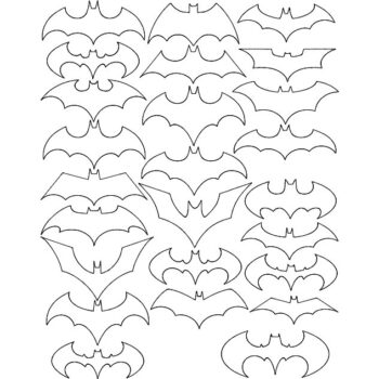 Intra απο ξύλο plywood 3mm-4mm πάχος - Λογότυπο Batman Δίασταση 30x30 cm Intraeaxys-6o3krr1n - Image 1