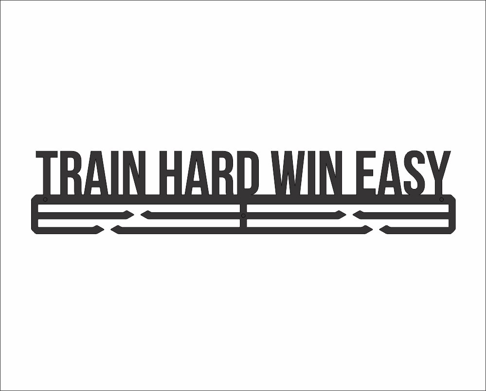 Intra απο ξύλο plywood 3mm-4mm πάχος - Train Hard Win Easy Κρεμάστρα μετάλλων Δίασταση 30x30 cm Intraeaxys-p7ym2zp7