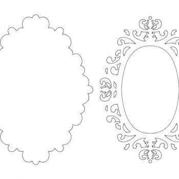 Intra απο ξύλο plywood 3mm-4mm πάχος - Πλαίσιο καθρέφτη 22 Δίασταση 30x30 cm Intraeaxys-d1l04p1m - Image 1