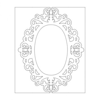 Intra απο ξύλο plywood 3mm-4mm πάχος - Καθρέφτης 04 Δίασταση 30x30 cm Intraeaxys-m1dlxd7k - Image 1