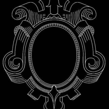 Intra απο ξύλο plywood 3mm-4mm πάχος - Κορνίζα καθρέφτη 0558 Δίασταση 30x30 cm Intraeaxys-voqvye12 - Image 1