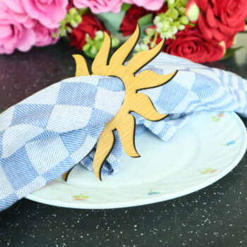 Intra απο ξύλο plywood 3mm-4mm πάχος - Δαχτυλίδι σερβιέτας ηλίου Δίασταση 30x30 cm Intraeaxys-51rrwlr1 - Image 2