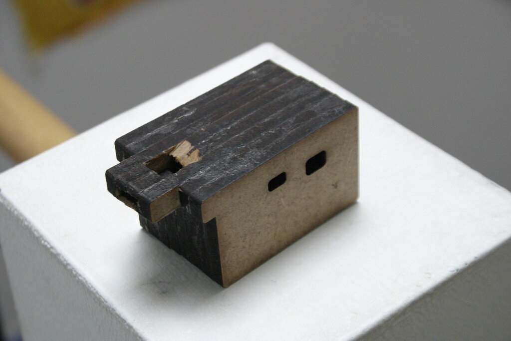 Intra απο ξύλο plywood 3mm-4mm πάχος - Ξύλινη Οκαρίνα Δίασταση 30x30 cm Intraeaxys-lopqz267