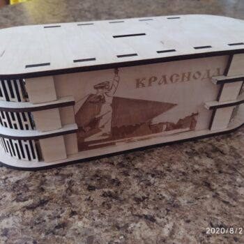 Intra απο ξύλο plywood 3mm-4mm πάχος - Πρότυπο ξύλινο κουμπαρά Δίασταση 30x30 cm Intraeaxys-ro6y9267 - Image 1