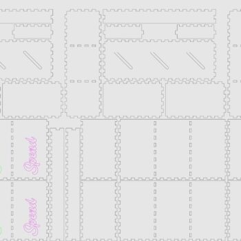 Intra απο ξύλο plywood 3mm-4mm πάχος - Εξοικονόμηση δαπανών Μερίδιο Κουμπαράς 3 Διαμερισμάτων 3 χλστ Δίασταση 30x30 cm Intraeaxys-r1z26zw1 - Image 5