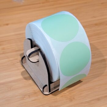 Intra απο ξύλο plywood 3mm-4mm πάχος - Διανομέας ρολού αυτοκόλλητων και ετικετών Δίασταση 30x30 cm Intraeaxys-yon0neg7 - Image 1