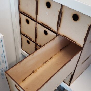 Intra απο ξύλο plywood 3mm-4mm πάχος - 9 Χώρος αποθήκευσης συρταριού 3mm Δίασταση 30x30 cm Intraeaxys-51rr39v1 - Image 3